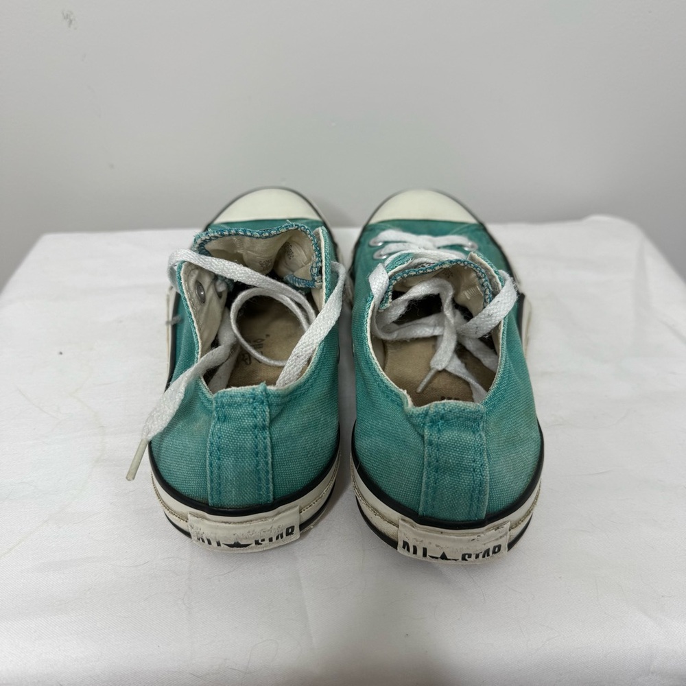Converse All Star Size 7.5 Women’s Teal Sneakers - Picture 7 of 7